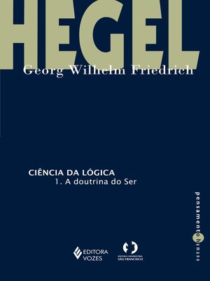 cover image of Ciência da lógica